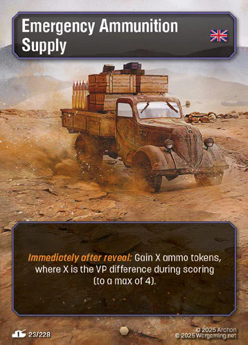 Emergency Ammunition Supply